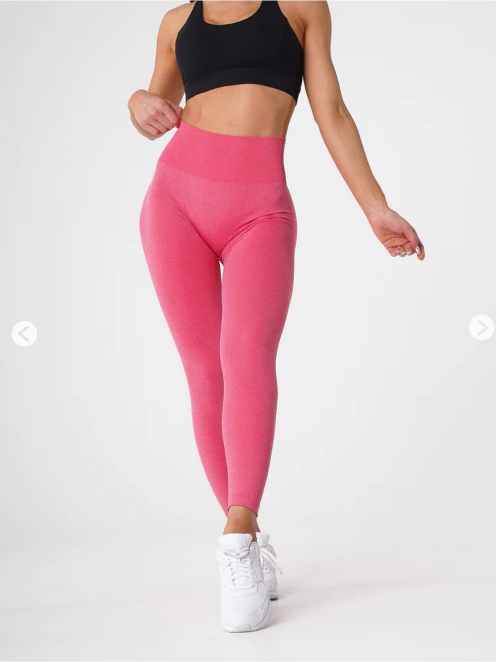 NVGTN Hot Pink Curve Seamless Leggings NWOT - Picture 6 of 6